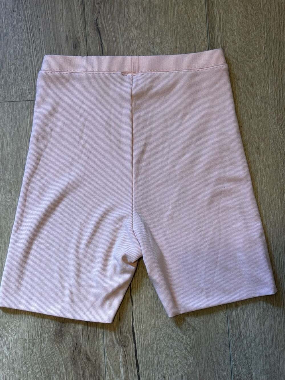 White Fox Vol.3 Offstage Ribbed Bike Shorts Pink Size S - Picture 5 of 5